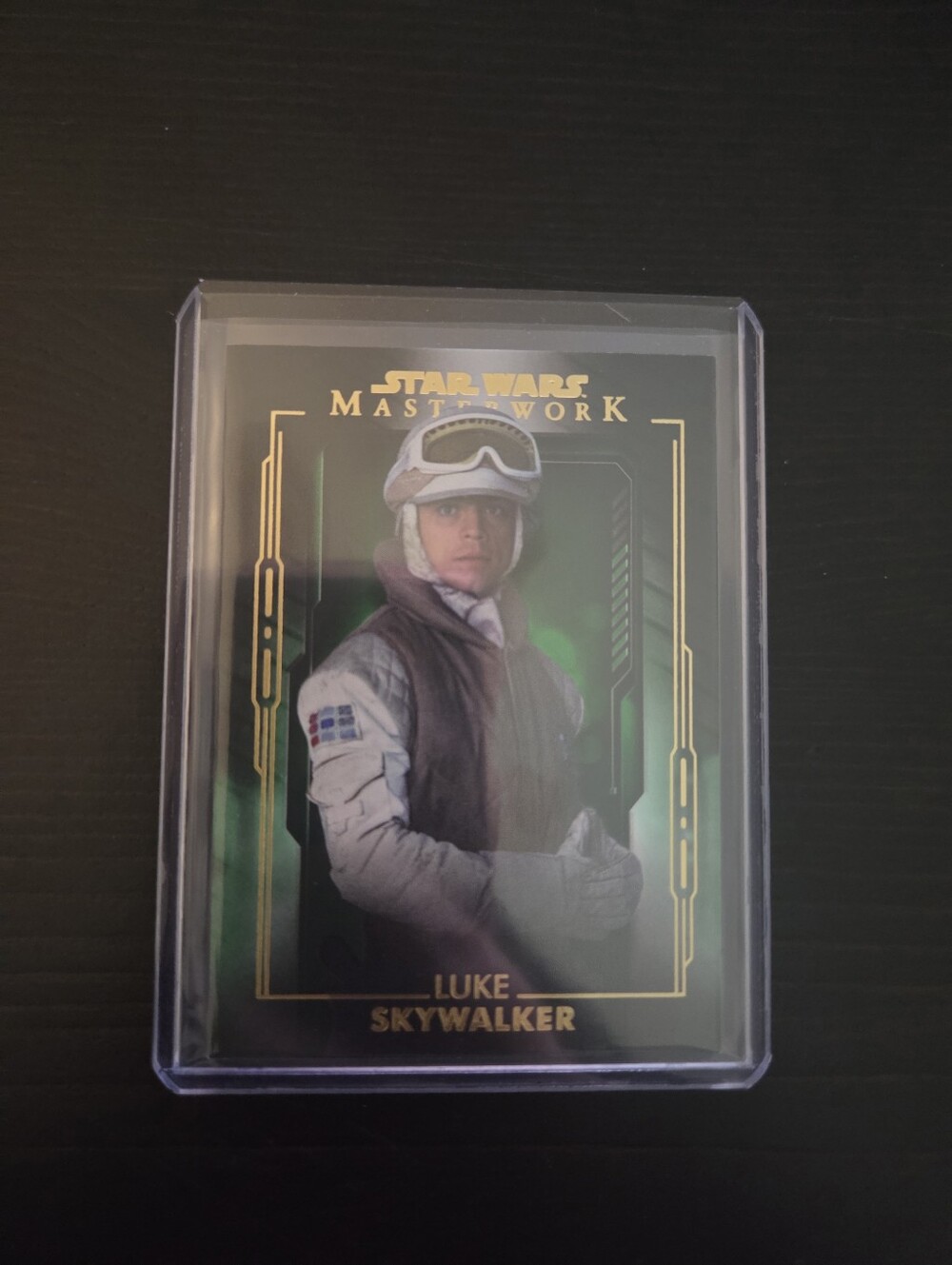 2020 Star Wars Masterwork Luke Skywalker Parallel Trading Card #18/99